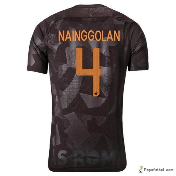 Camiseta As Roma Nainggolan Replica Tercera Ropa 2017/18